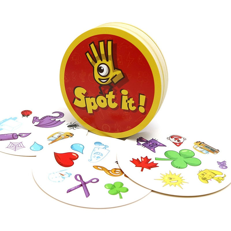 spot board games mini 70mm enjoy it for kids family party fun education toys most classic Dobble it cards game