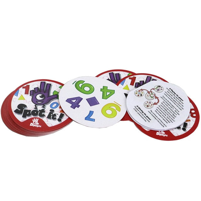 spot board games mini 70mm enjoy it for kids family party fun education toys most classic Dobble it cards game